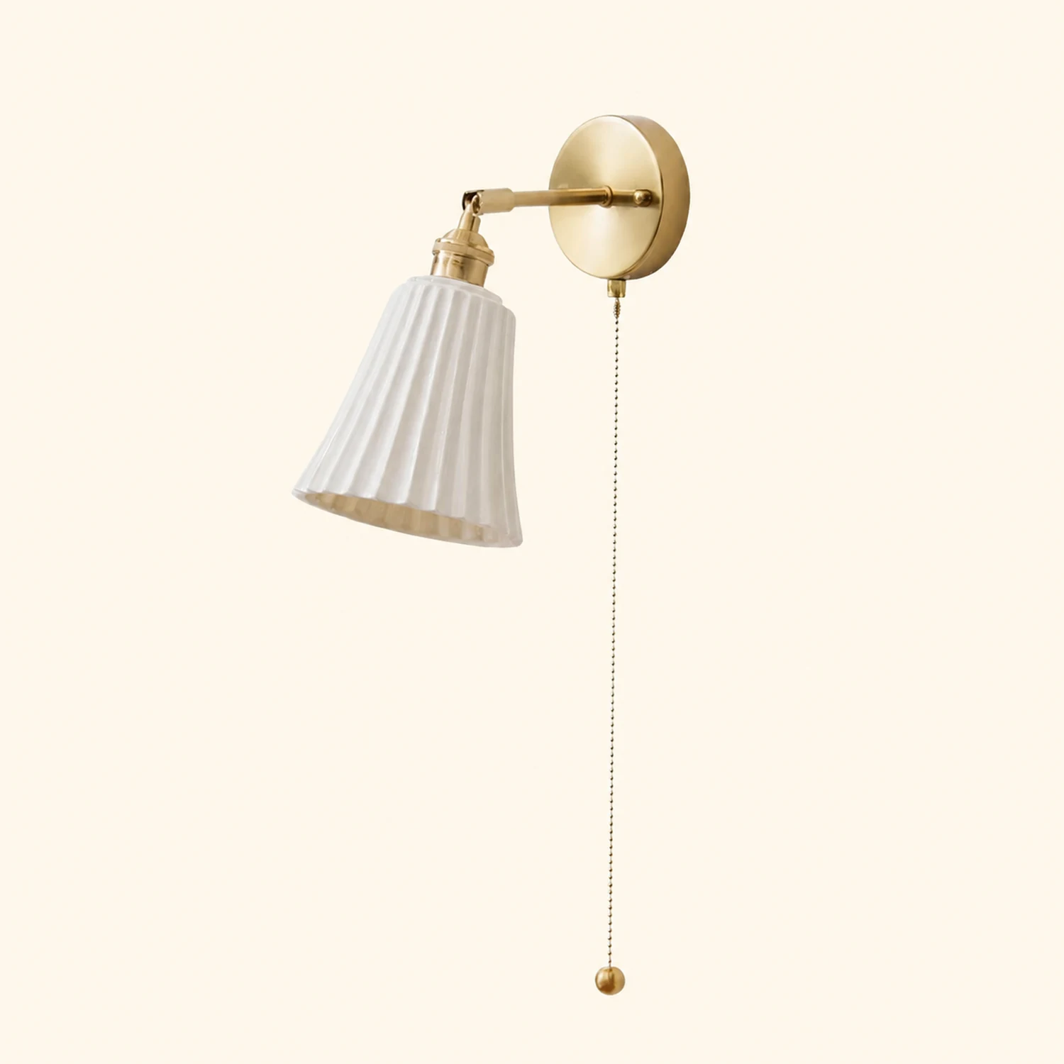 Trumpet Ceramic Wall Light - Lumpaz