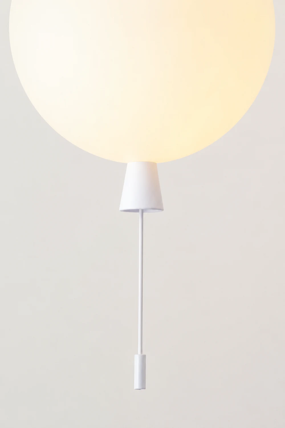 Fateh Matted Ballon Flush Mount Deckenleuchte 5 Farbe, ∅20/25/30 /35CM - Lumpaz