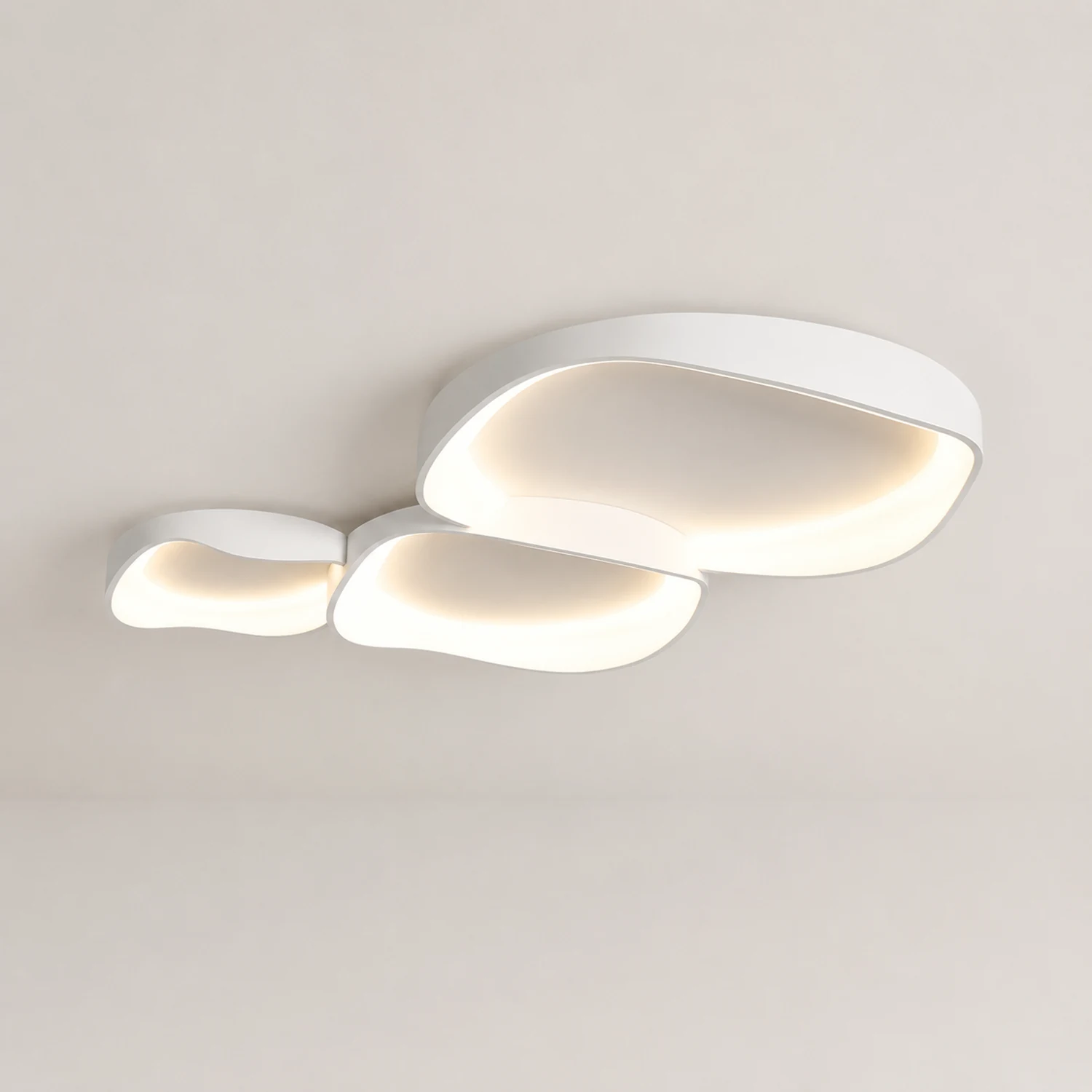 Arisha Deckenleuchte Farbtemperatur umschaltbar, Dia40/50/90/110cm - Lumpaz