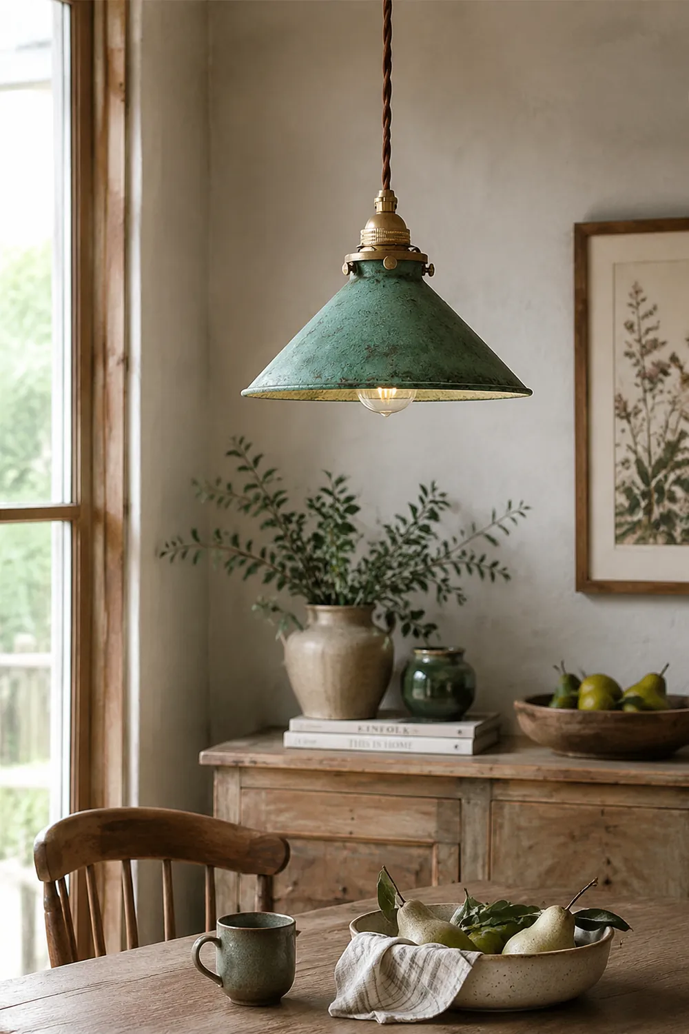 Retro Industrial Metal Fanale Pendant Light - Lumpaz