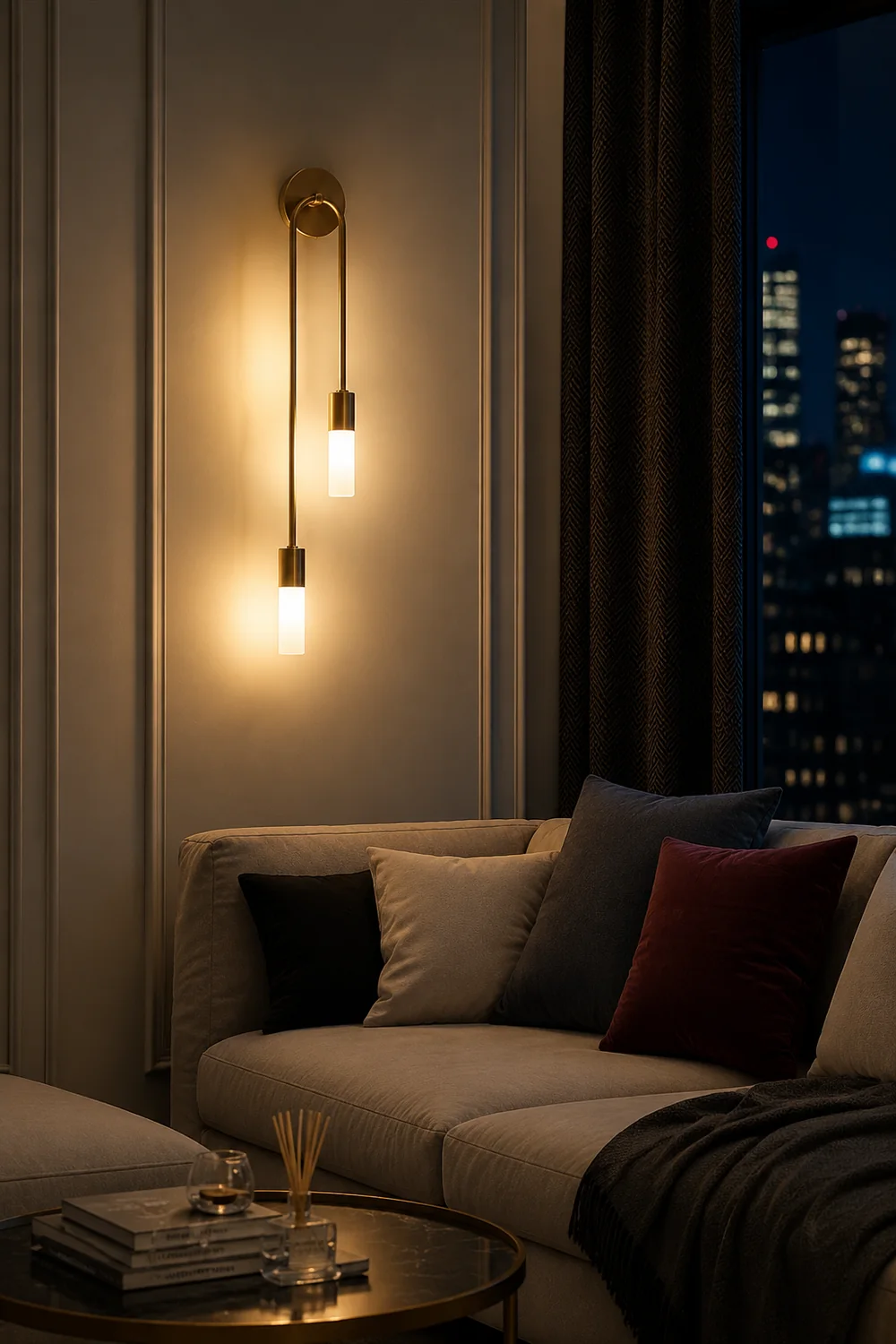 Moderne Kreative Wandleuchte für Schlafzimmer & Korridor - Lumpaz