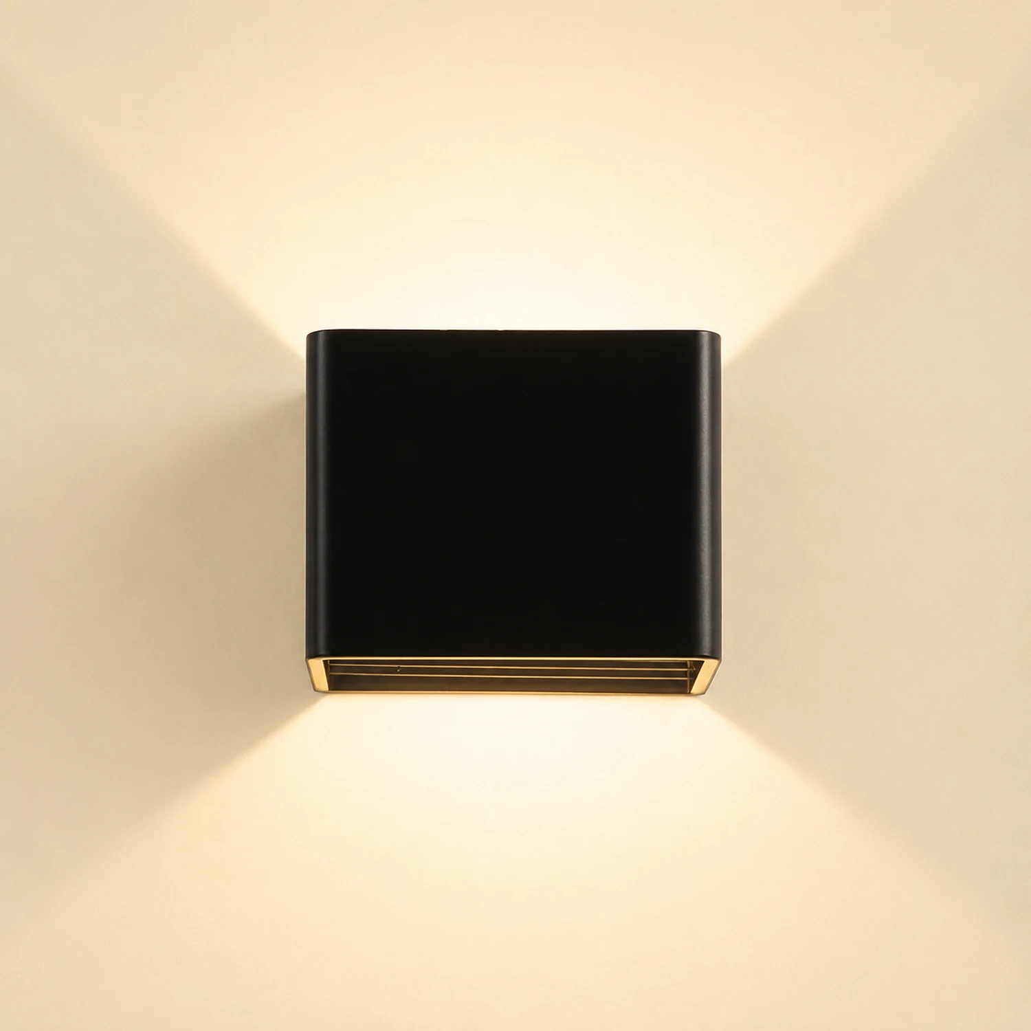 Orr Wandleuchte Quadratisch, L 10CM - Lumpaz