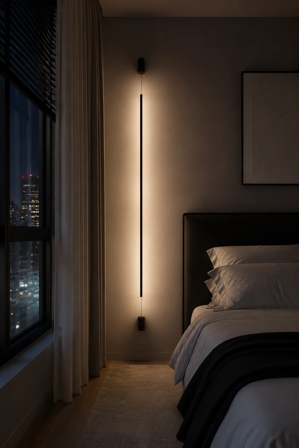 Slim line Cabinet Stand Lamp - Lumpaz