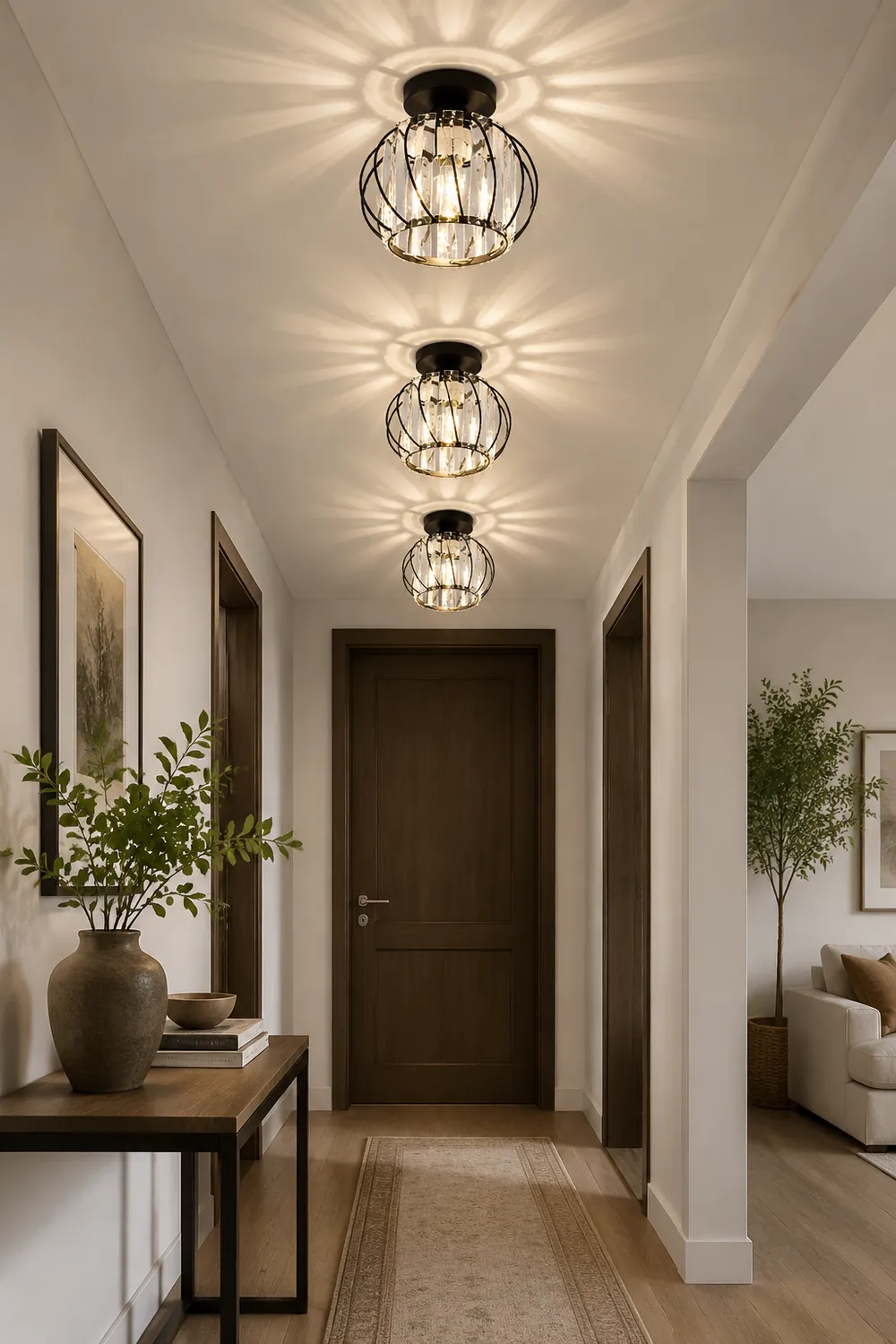 Moderne Deckenleuchte für Korridor, Balkon - Lumpaz