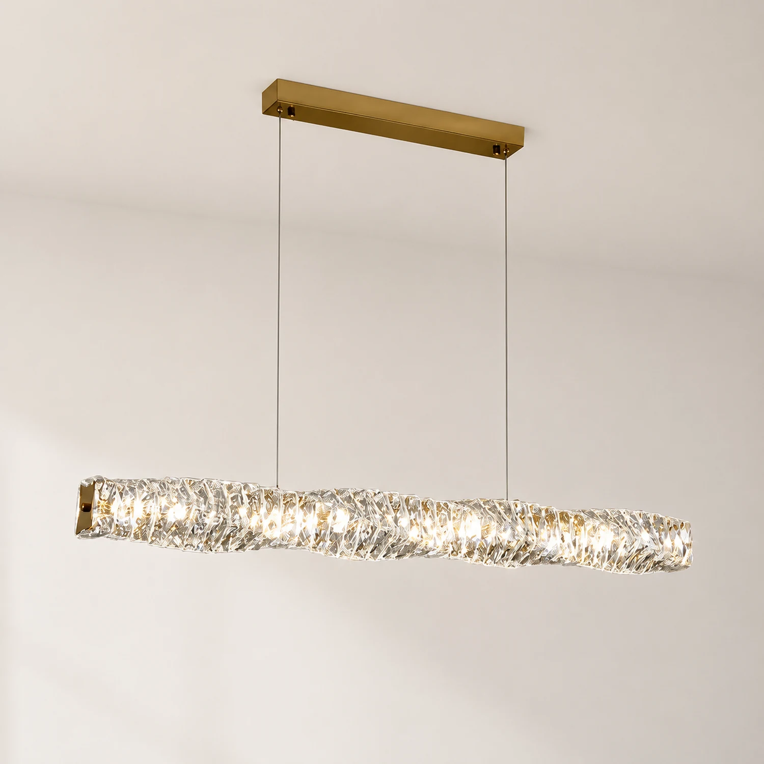Kristy Pendelleuchte Farbtemperatur umschaltbar, 100/120/150cm - Lumpaz