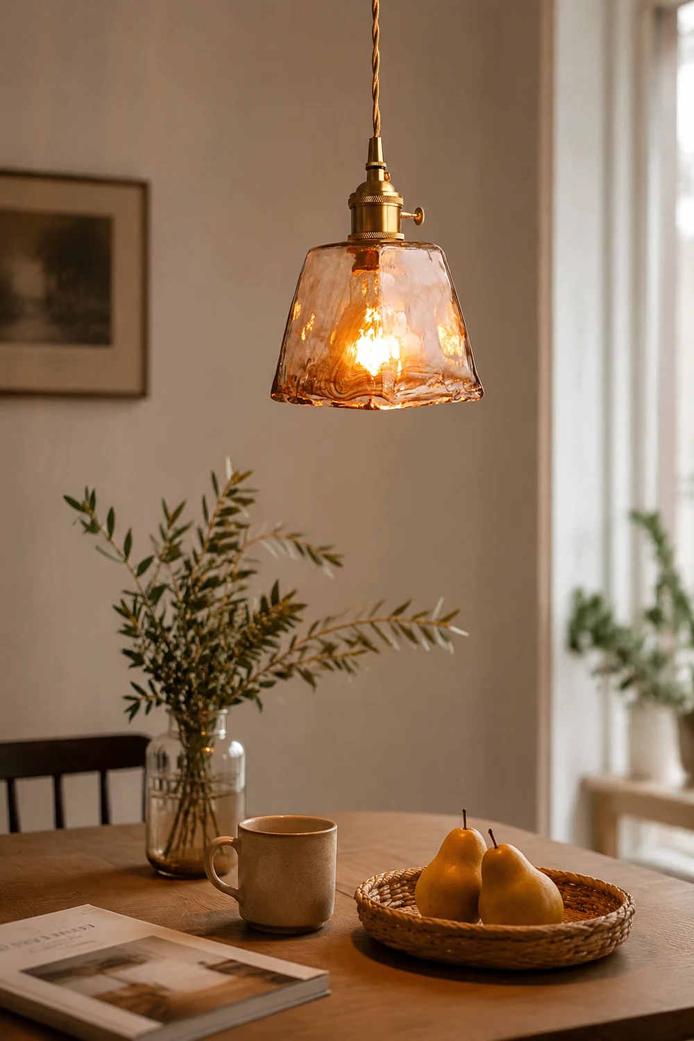 Levy Messing Glas Pendelleuchten - Lumpaz