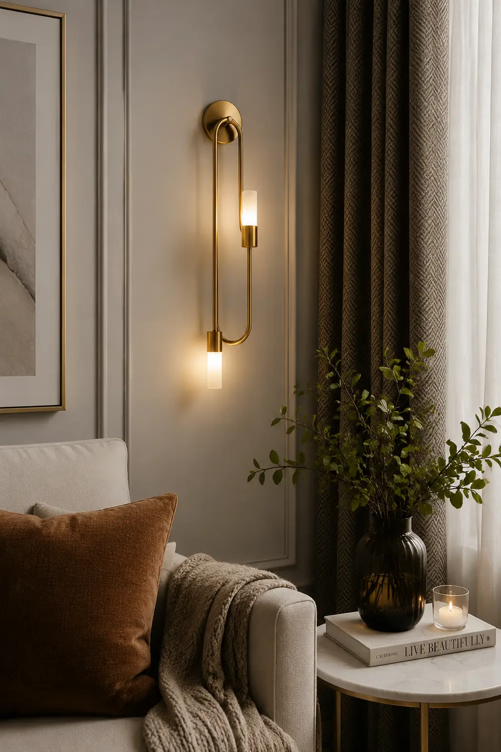 Moderne Kreative Wandleuchte für Schlafzimmer & Korridor - Lumpaz