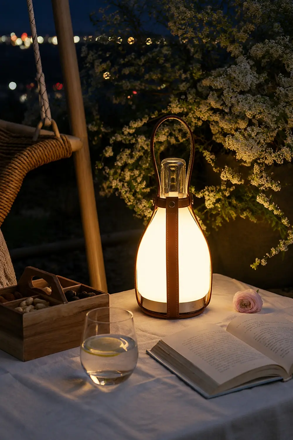 Bell Portable Built-in Battery Table Lamp - Lumpaz