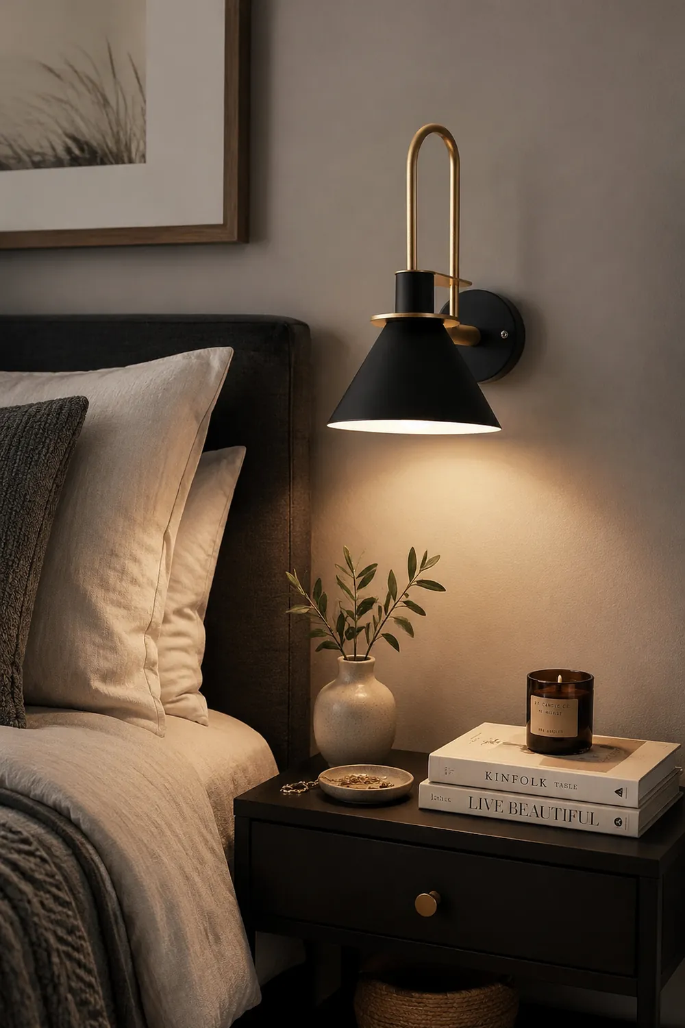 Nordic Metal Wall Sconce - Lumpaz