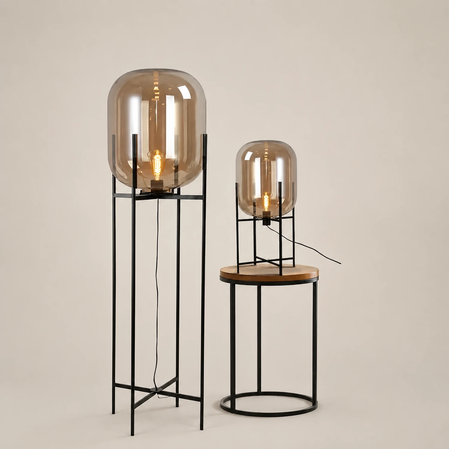 Postmodern Designer Glass Floor Lamp - Lumpaz