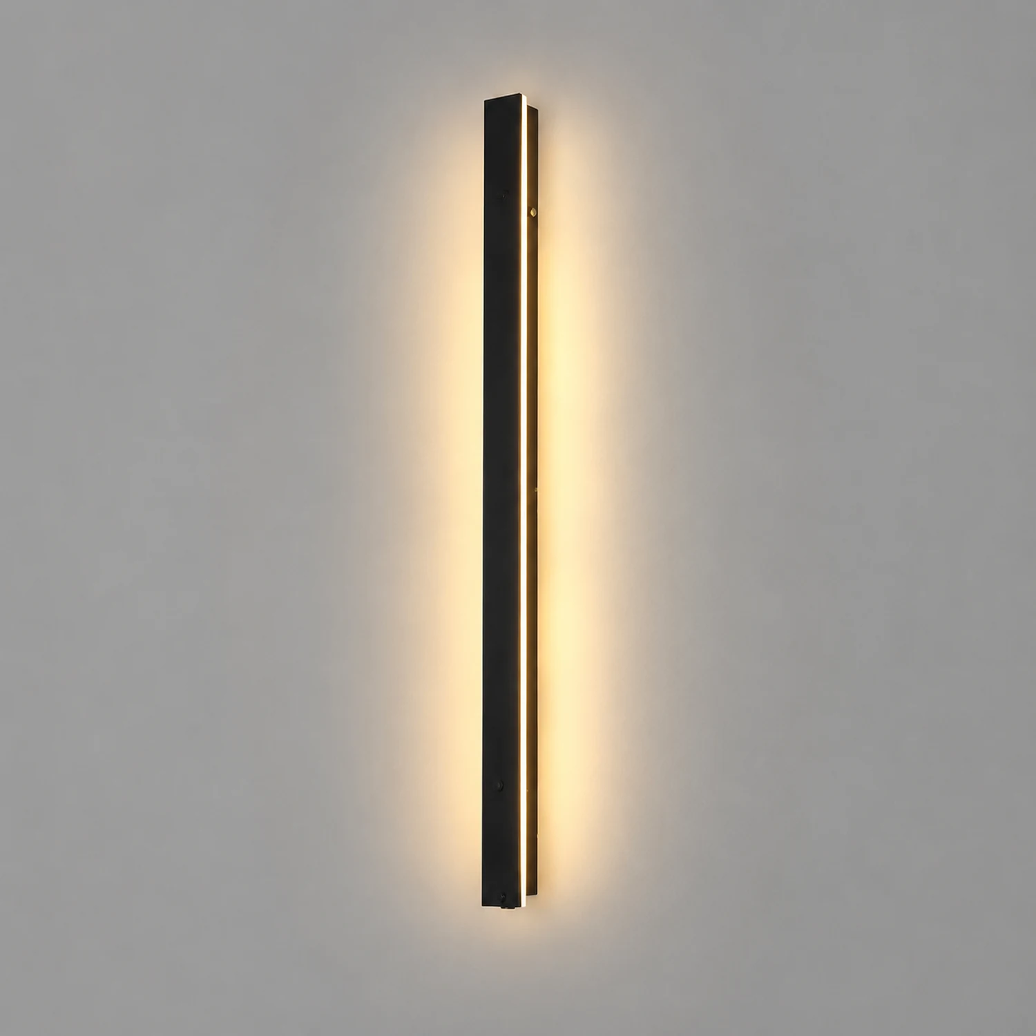 Minimalistische Wasserdichte LED Außen Wandleuchte Metall für Garten, Balkon - Lumpaz