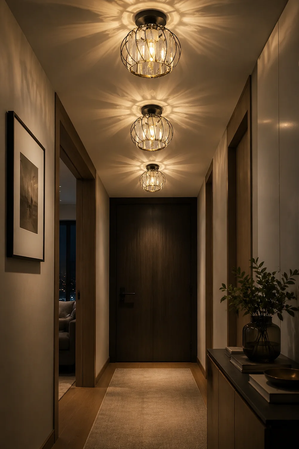 Moderne Deckenleuchte für Korridor, Balkon - Lumpaz