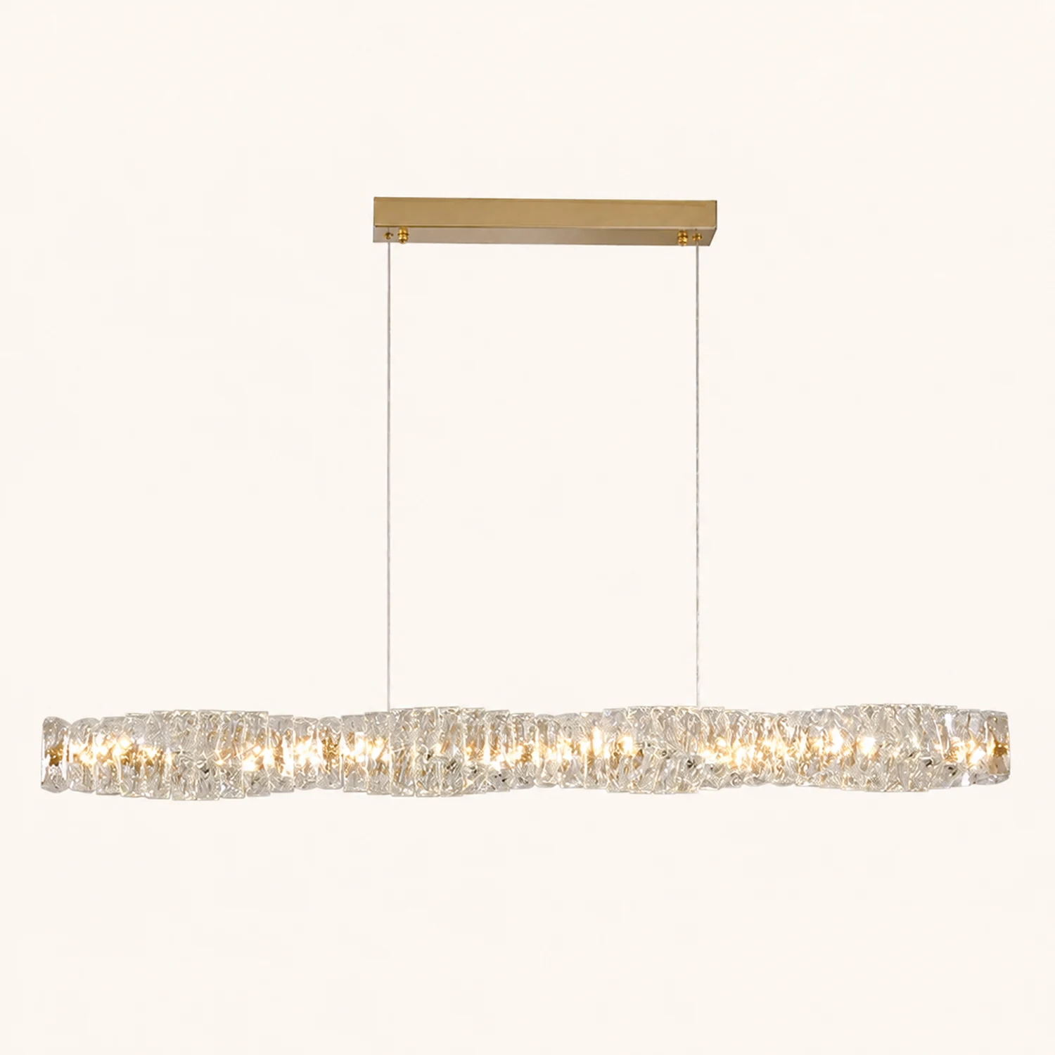 Kristy Pendelleuchte Farbtemperatur umschaltbar, 100/120/150cm - Lumpaz