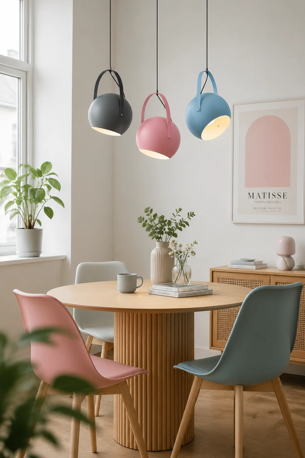 Morandi Pendelleuchte 5 Farben - Lumpaz