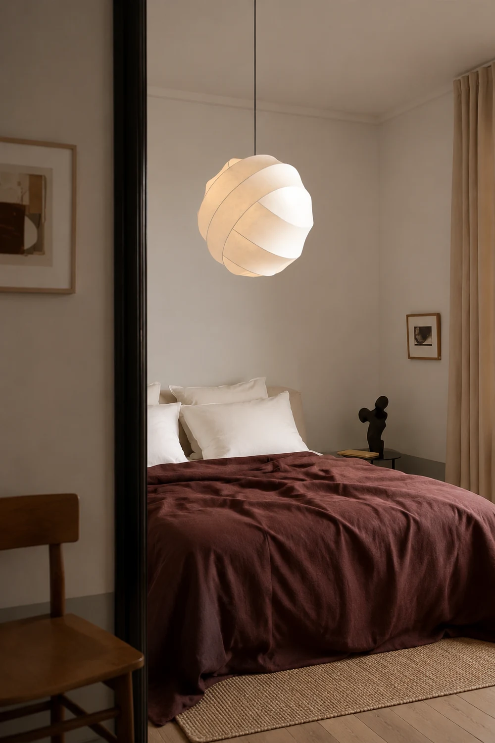 Nordic Turner Pendant Lamp For Living Room - Lumpaz