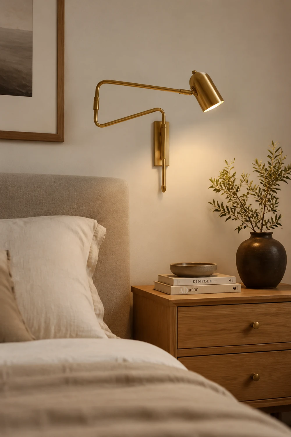 Adjustable Arm Reading Wall Lamp - Lumpaz