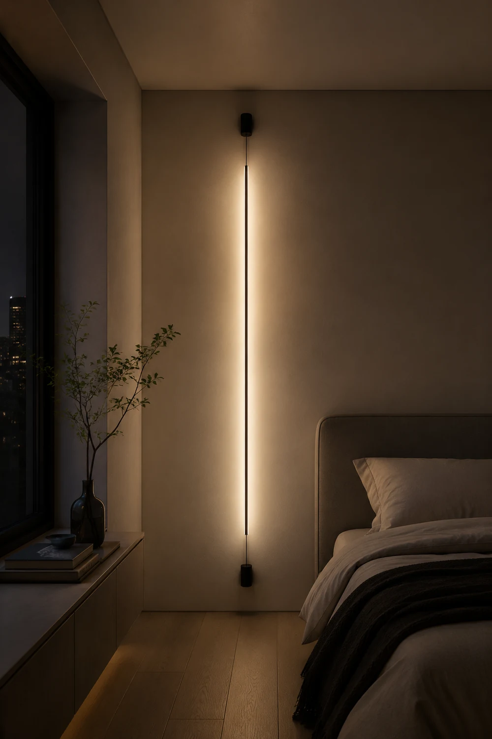 Slim line Cabinet Stand Lamp - Lumpaz