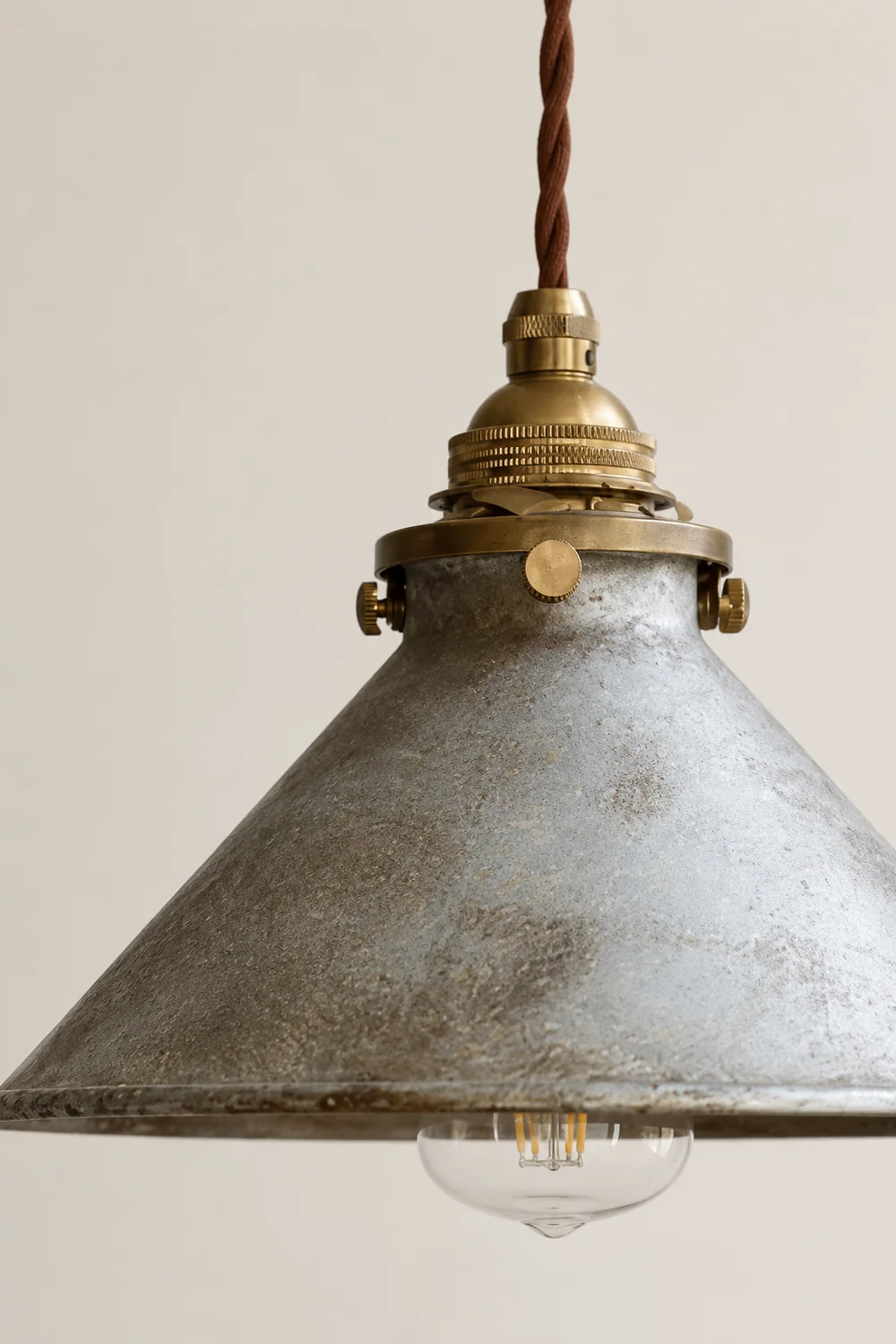 Retro Industrial Metal Fanale Pendant Light - Lumpaz