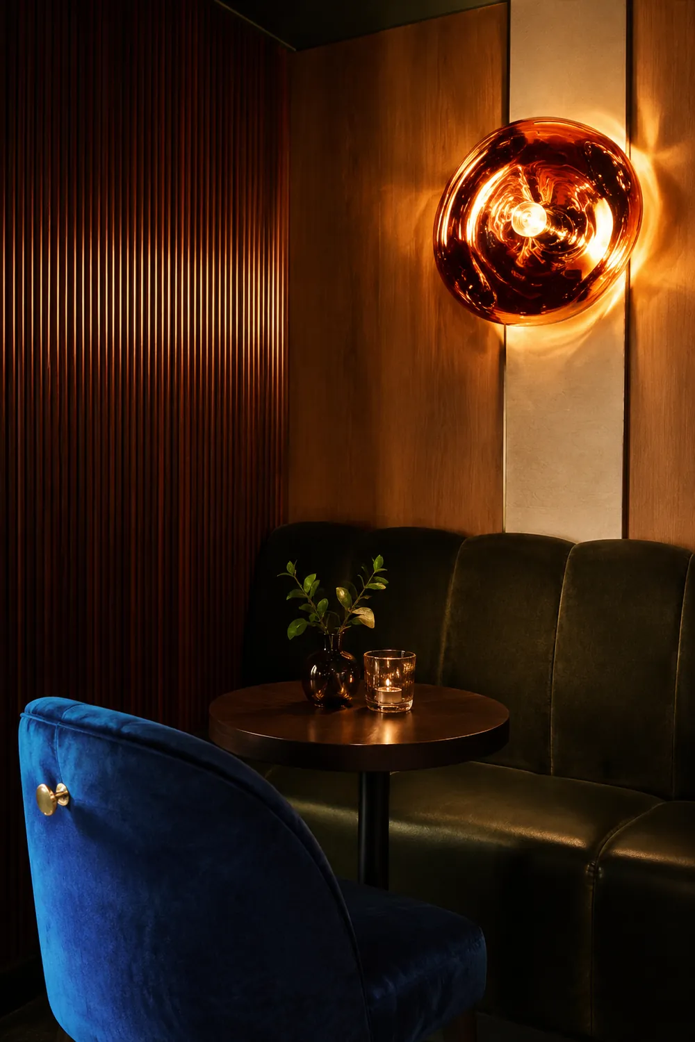 Mirza Wandlampe, 3 Farben, ∅28CM - Lumpaz