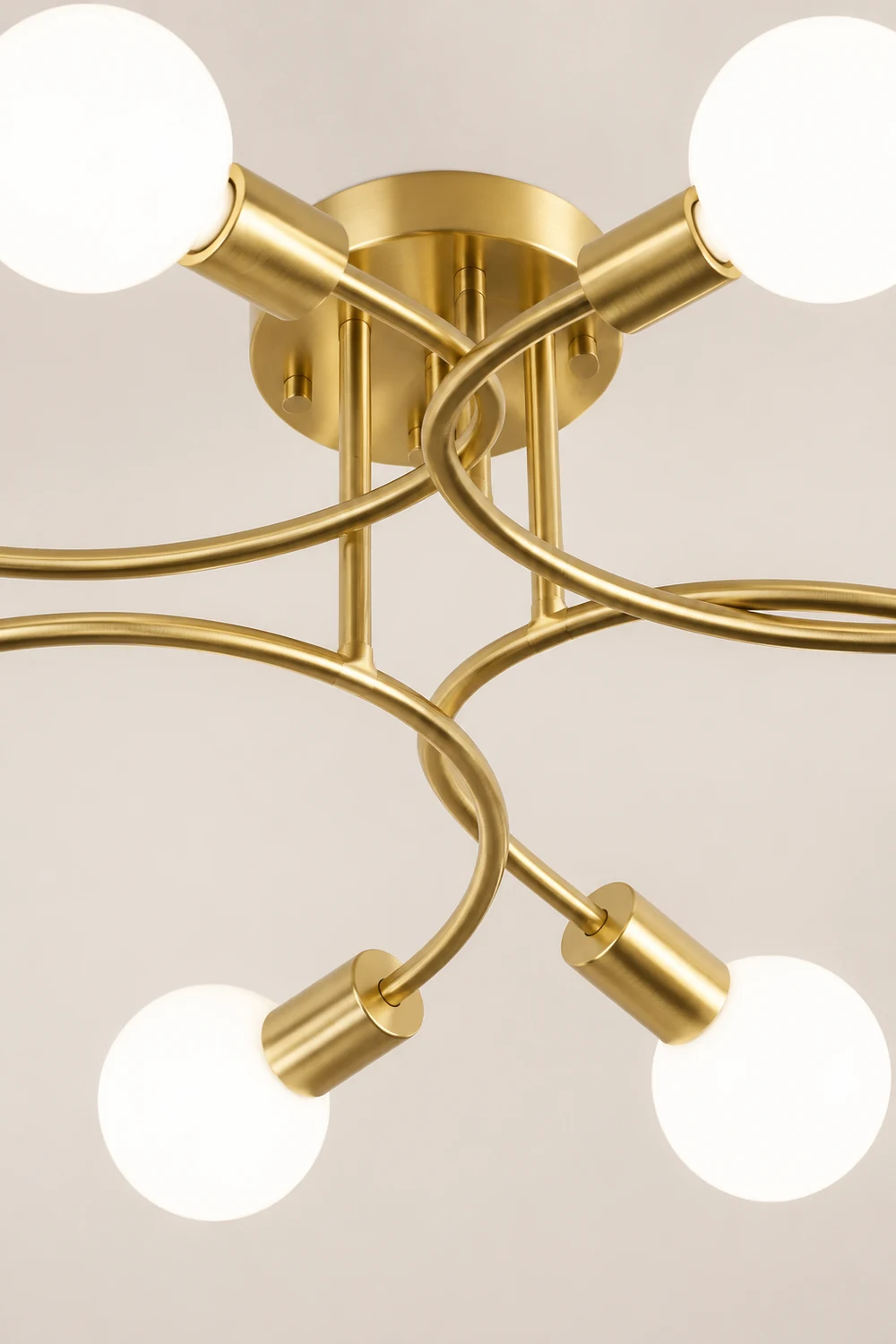 Valentina Moderner Ball Glas LED Pendelleuchter Kronleuchter Deckenleuchte - Lumpaz