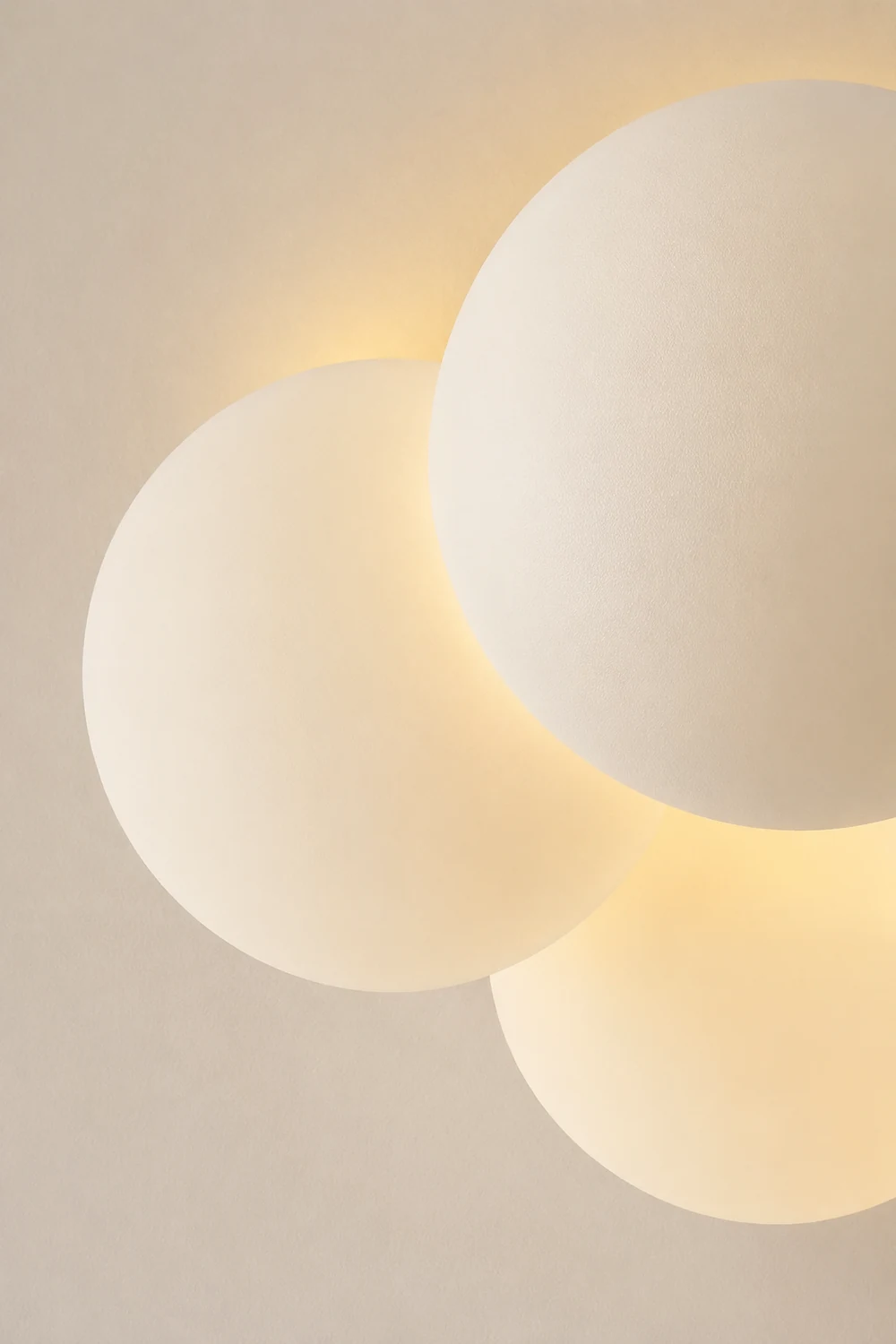 Modern White Cloud Bubbles Ceiling Light - Lumpaz