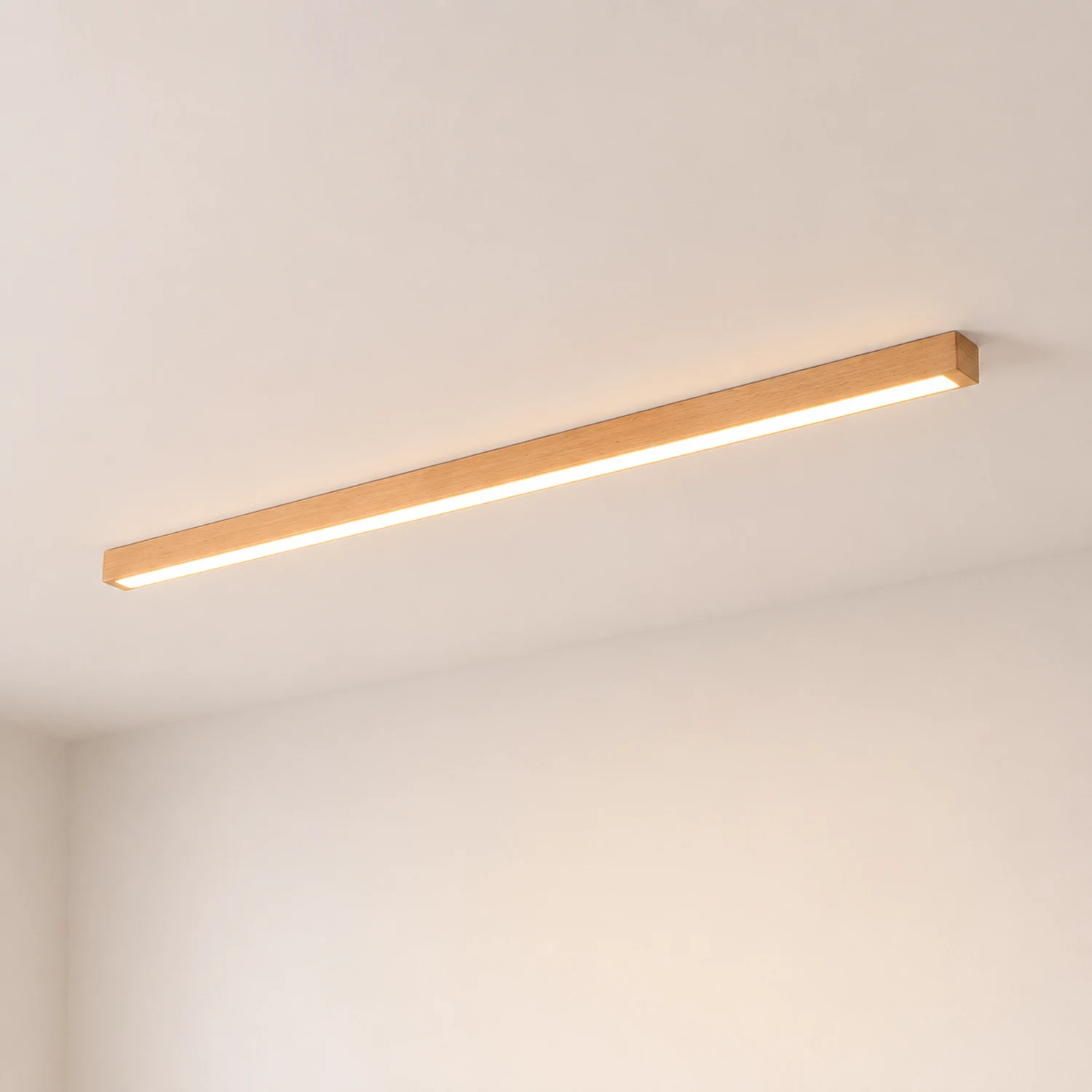 Edge Deckenleuchte, Holz 60/100cm - Lumpaz