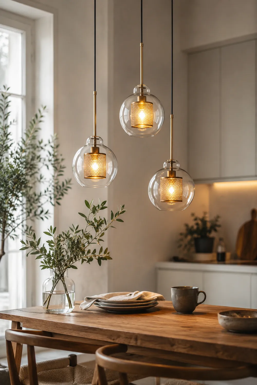 Modern Decor Chiswick Glass Pendant Light - Lumpaz