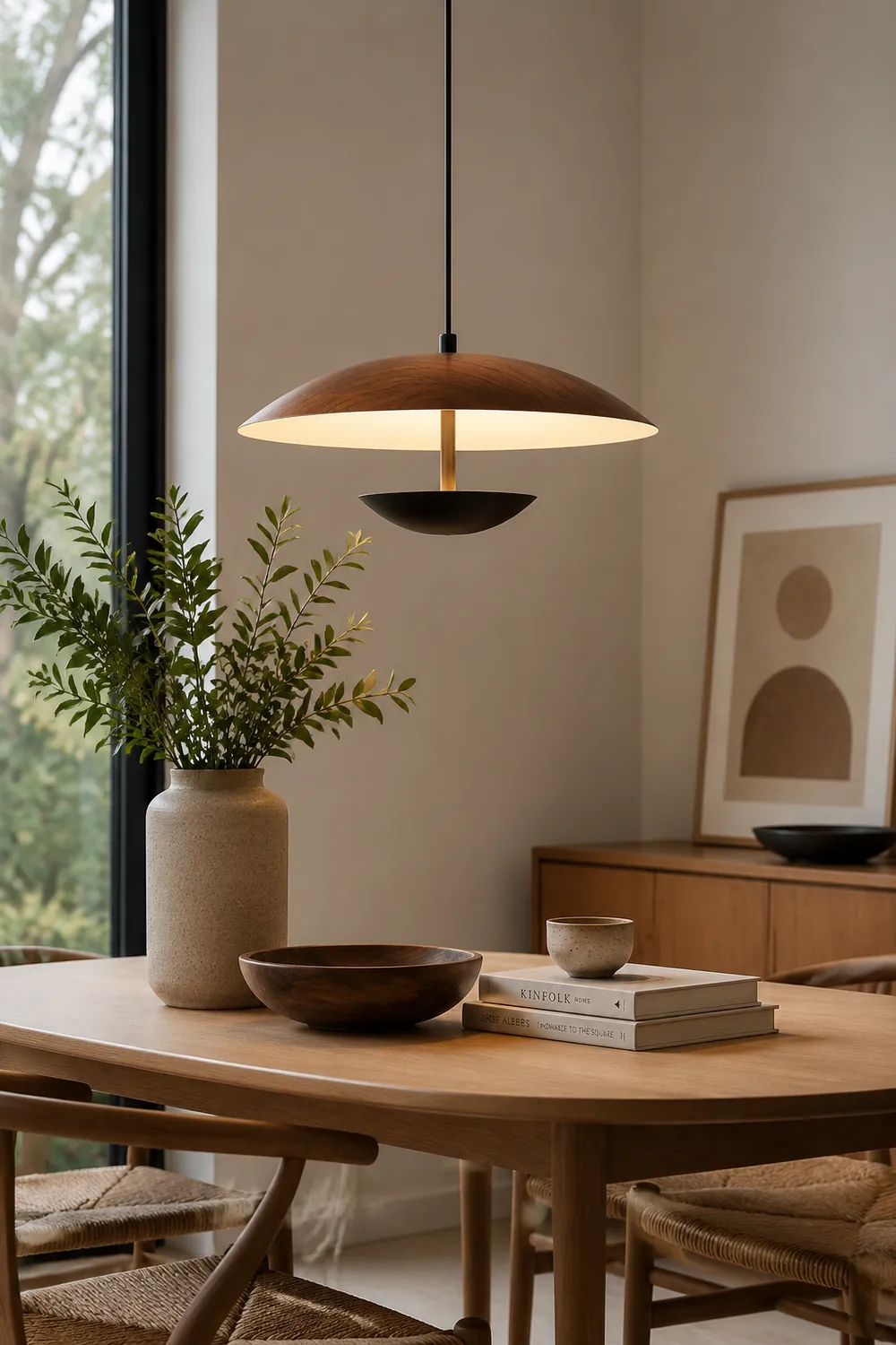 Carins Pendelleuchte 2 Farbe, ∅35/45cm - Lumpaz