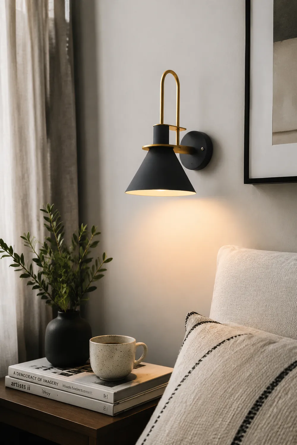 Nordic Metal Wall Sconce - Lumpaz