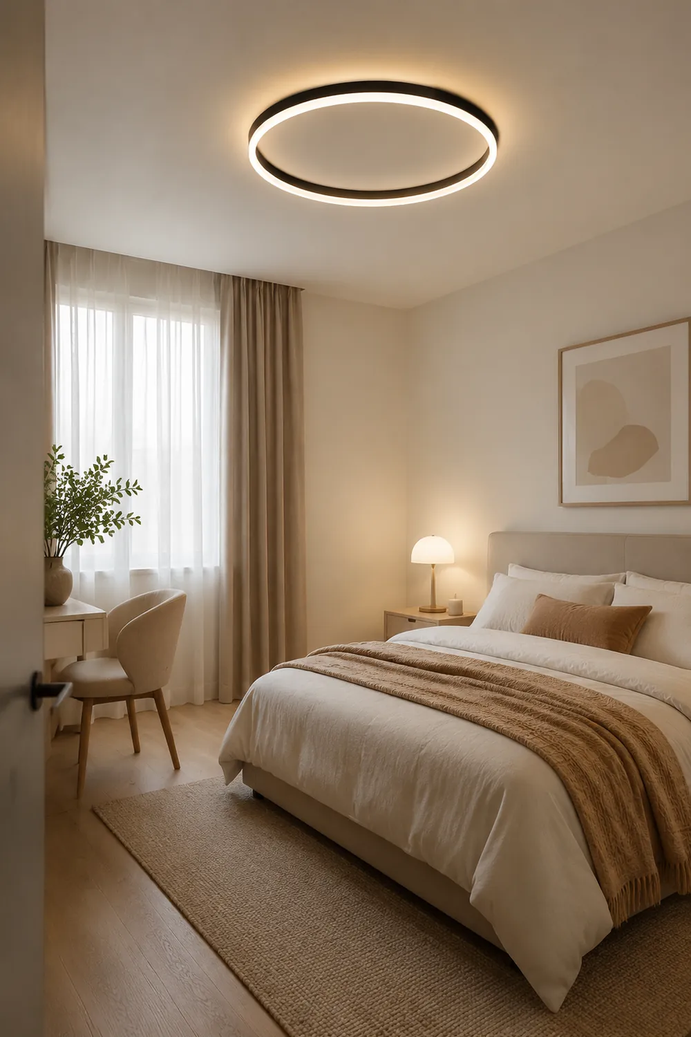 Arisha Deckenleuchte Ring Dimmbar, ∅40/50CM - Lumpaz