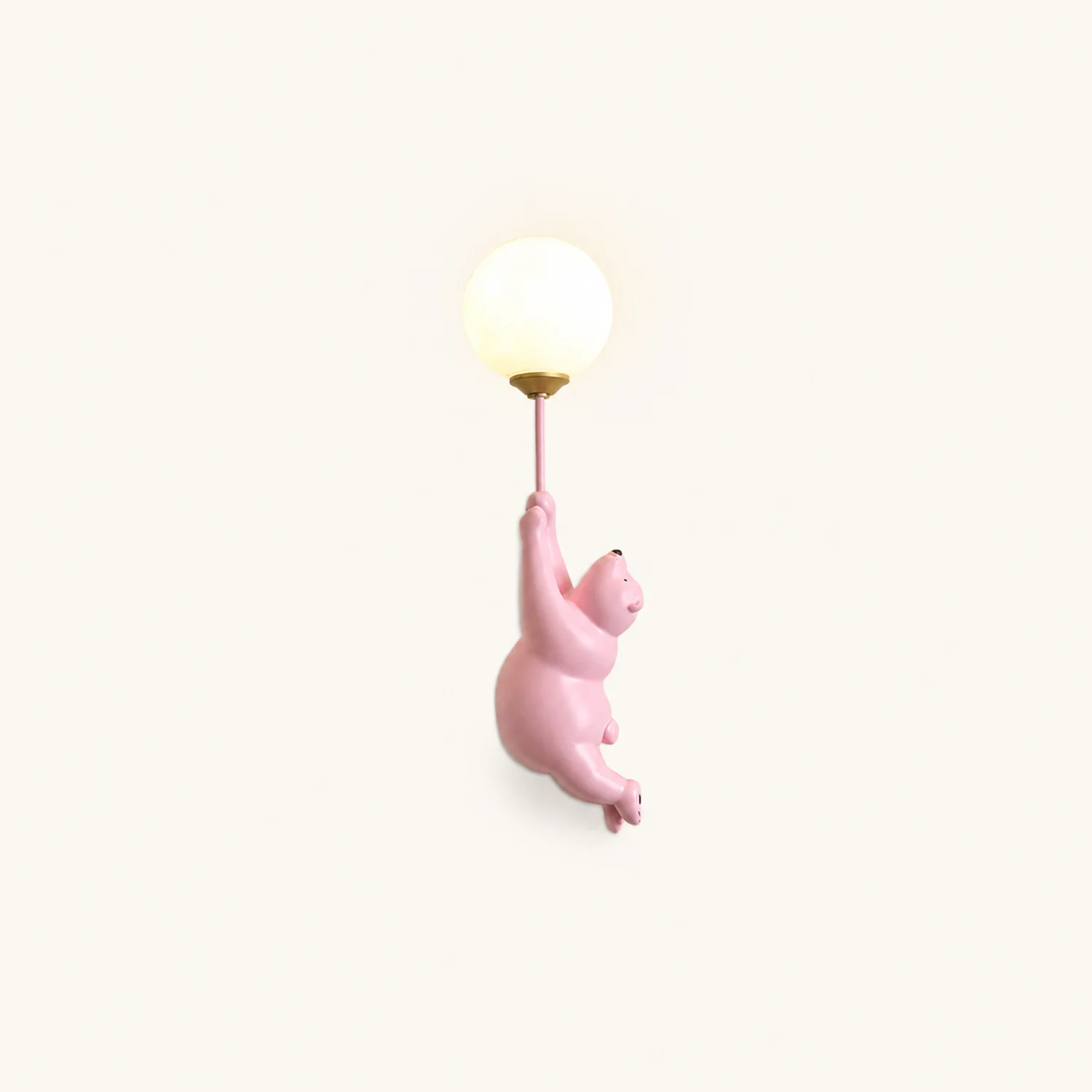 Fateh Wandlampe Bär Ballon, 4 Farben - Lumpaz