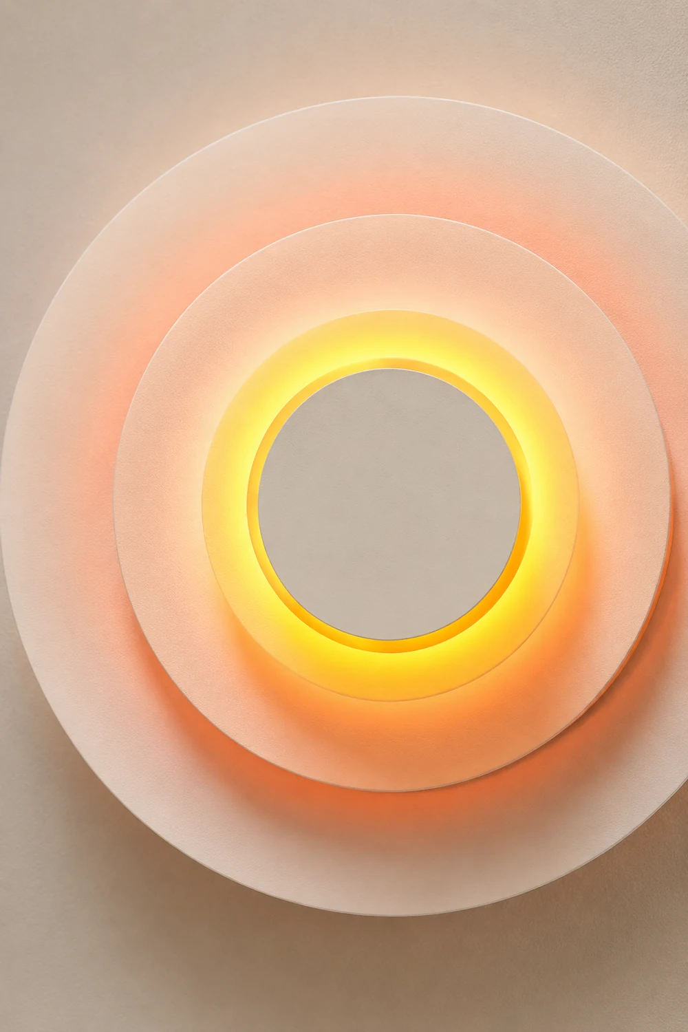 Morandi Bunter Wandleuchte, 3 Farben - Lumpaz
