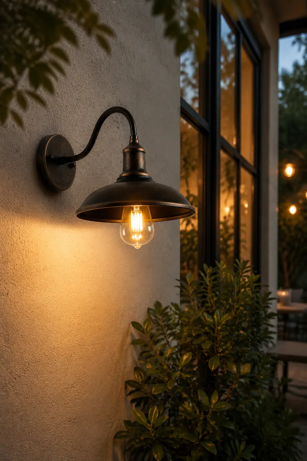 Alessio Außeneinsatz Wandleuchte, 2 Farben, ∅25/29CM - Lumpaz