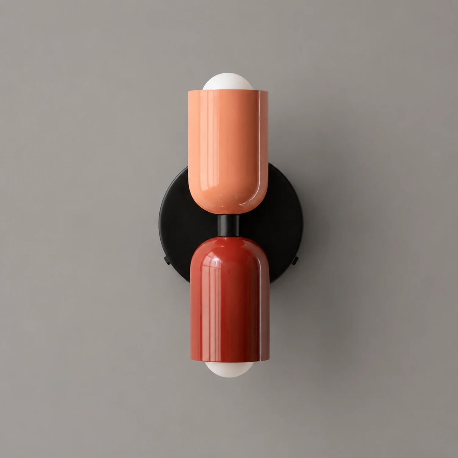 Modern Short Double Head Wall Light - Lumpaz