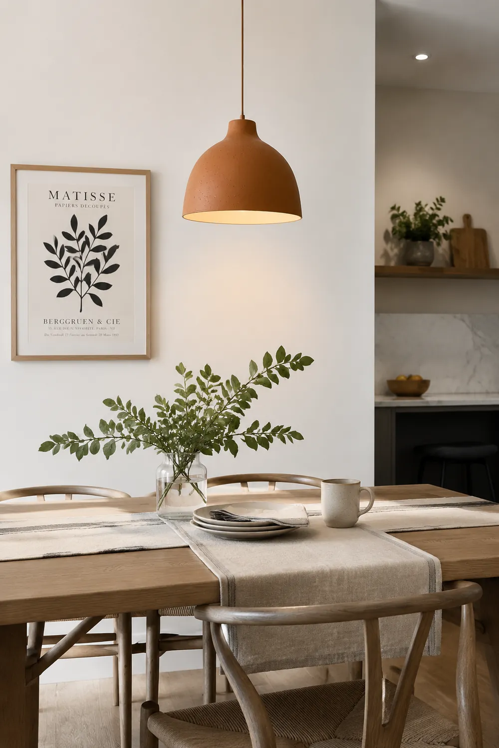 Resin Bowl Pendant Lamp Rustic Pendant Lighting - Lumpaz