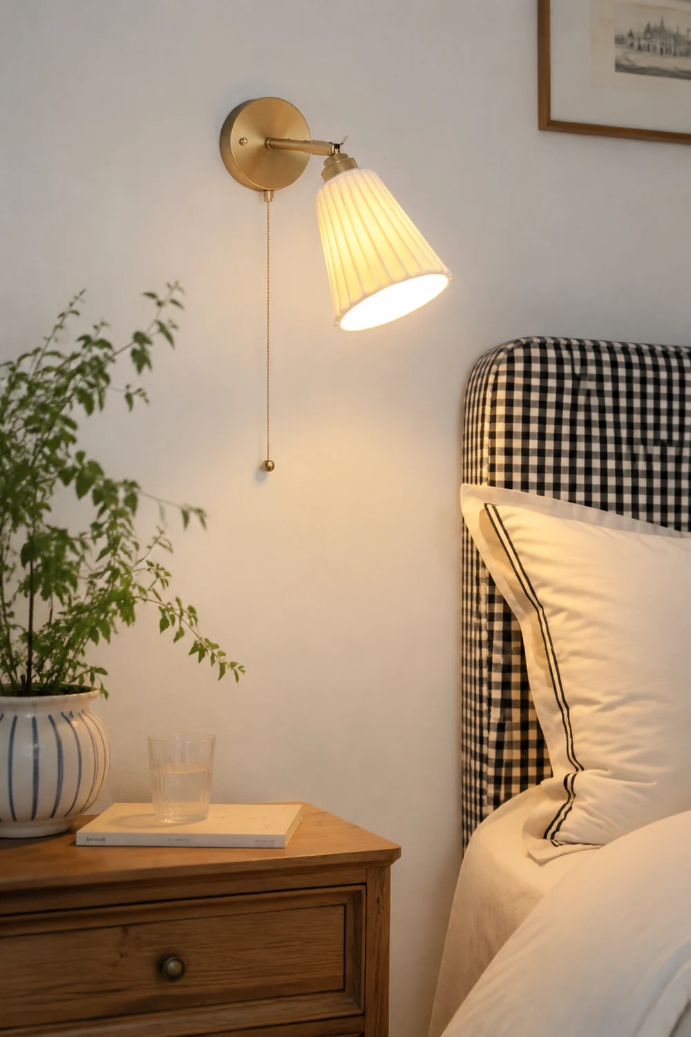 Trumpet Ceramic Wall Light - Lumpaz