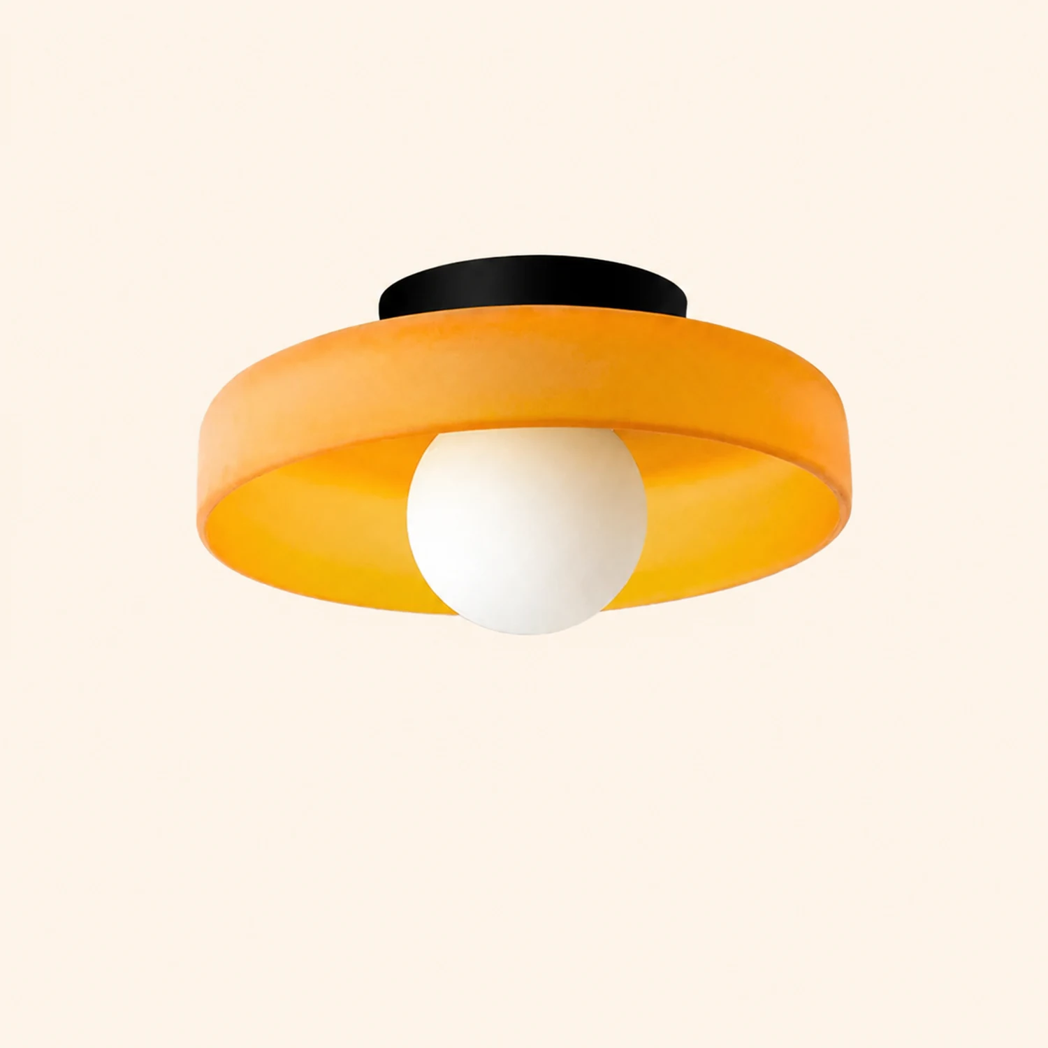 Modern Round Flush Mount Kitchen Ceiling Light - Lumpaz