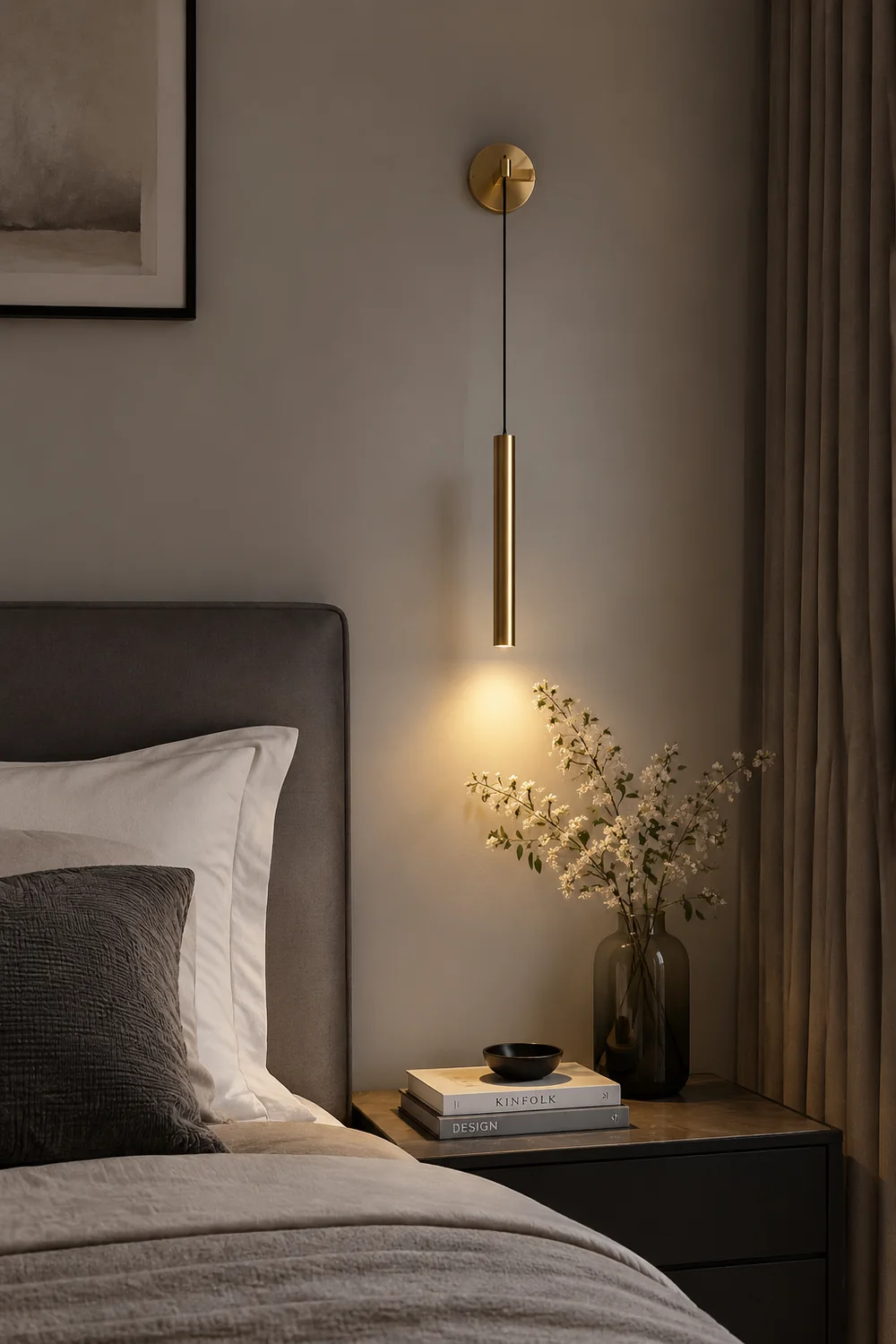 Brass Line Wall Light - Lumpaz