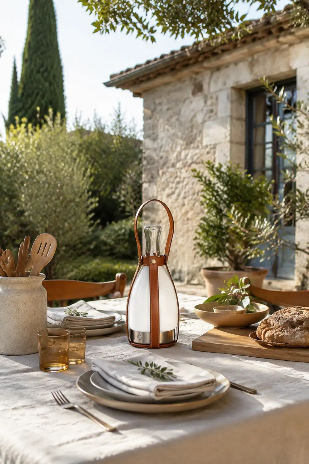 Bell Portable Built-in Battery Table Lamp - Lumpaz