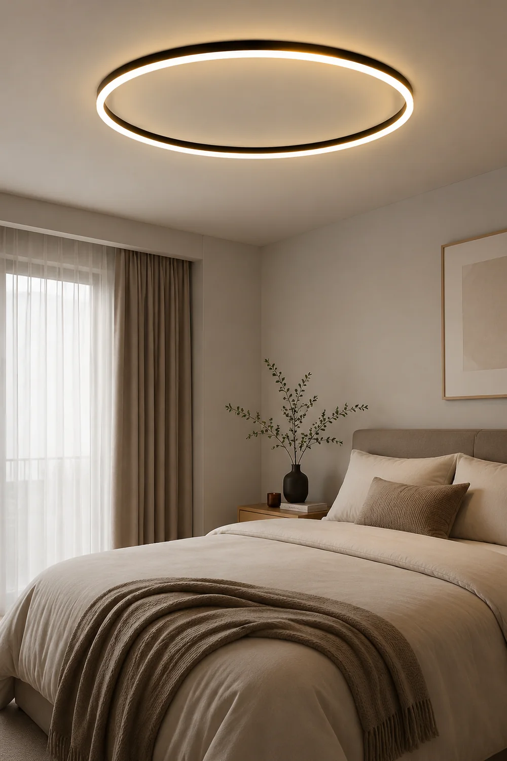 Arisha Deckenleuchte Ring Dimmbar, ∅40/50CM - Lumpaz