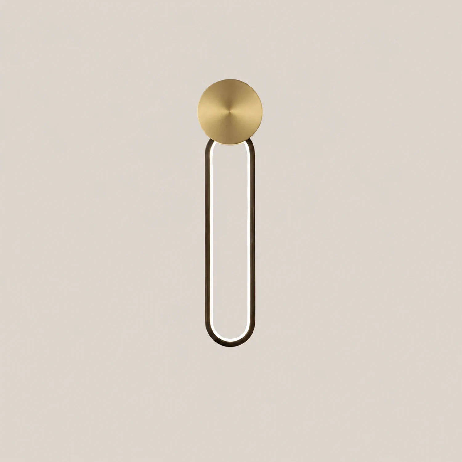 Simple Elliptical Wall Sconce - Lumpaz