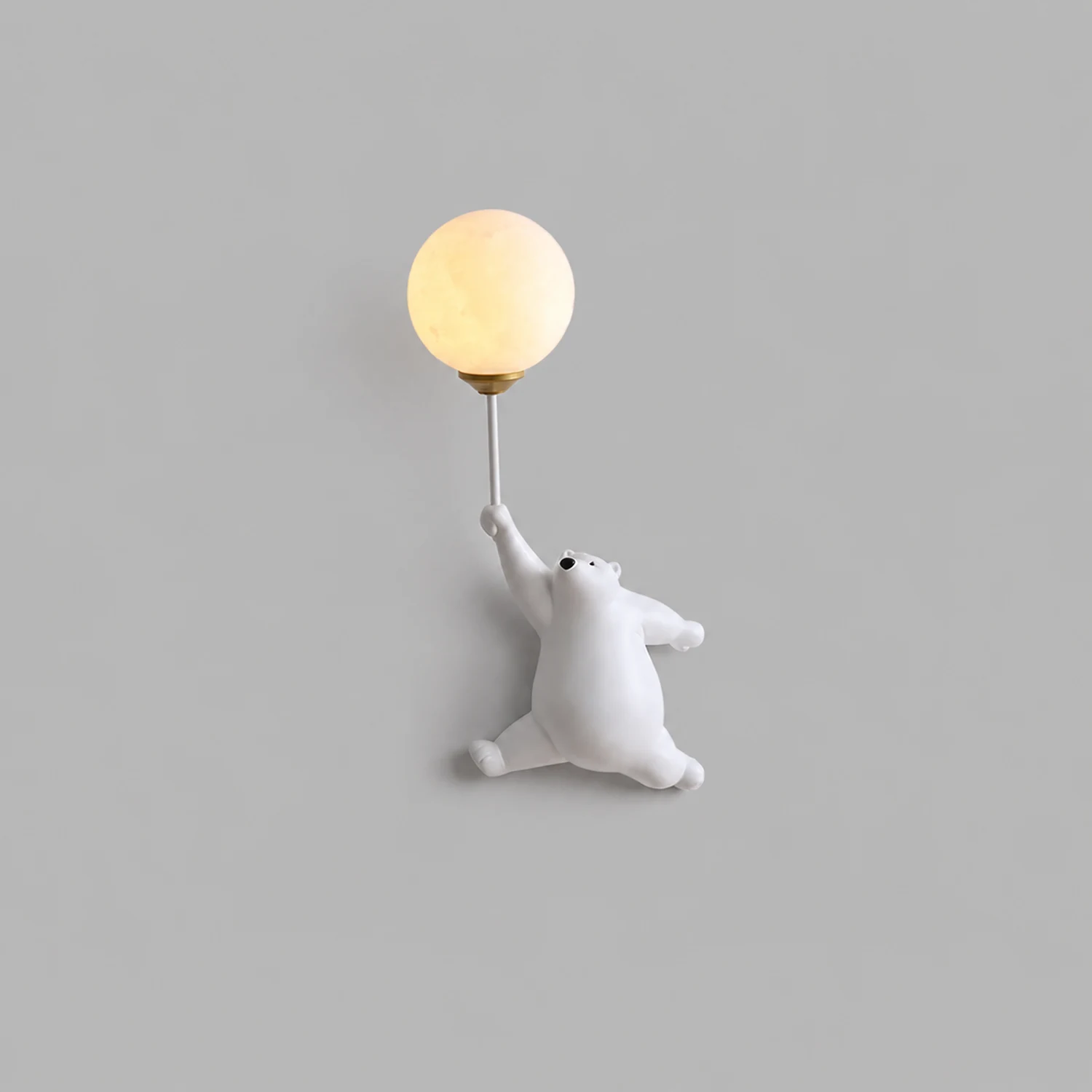 Fateh Wandlampe Bär Ballon, 4 Farben - Lumpaz