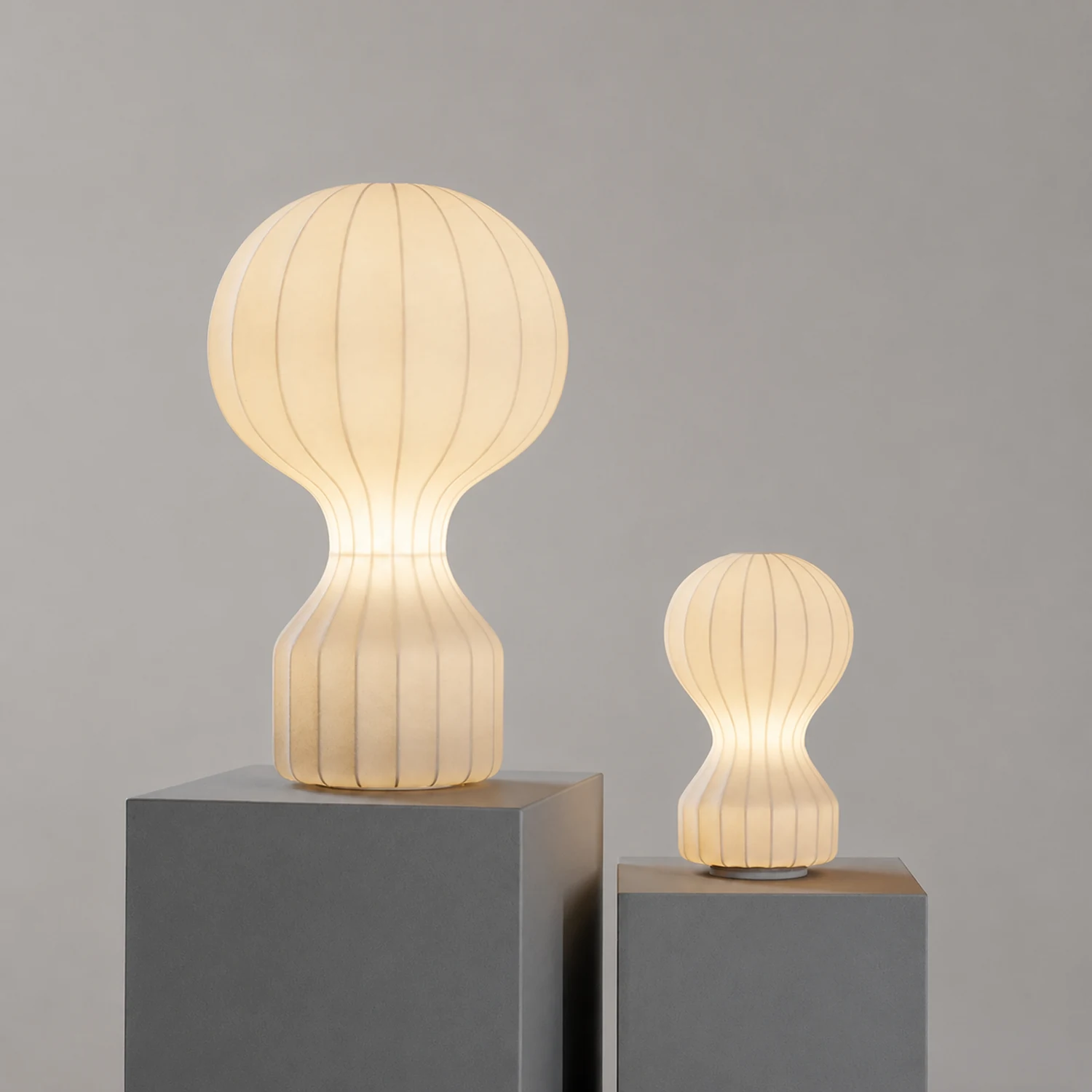 Renée Tischleuchte, Kunstseide, ∅18/28/38cm - Lumpaz