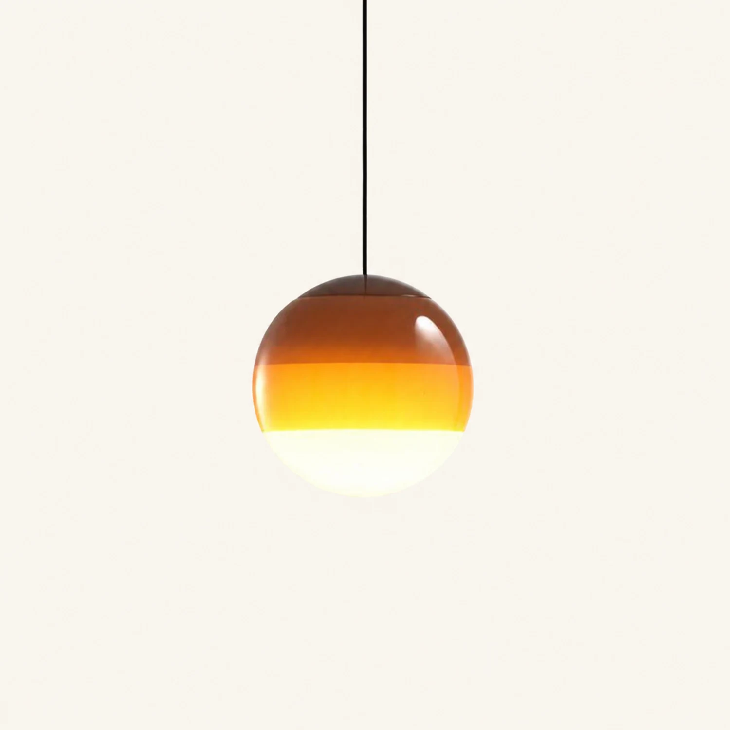 Valentina Bunte Glasblase Pendelleuchte, 6 Farben - Lumpaz