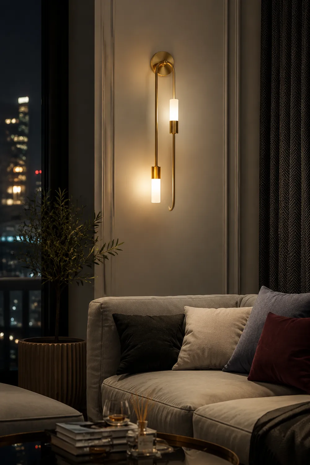 Moderne Kreative Wandleuchte für Schlafzimmer & Korridor - Lumpaz