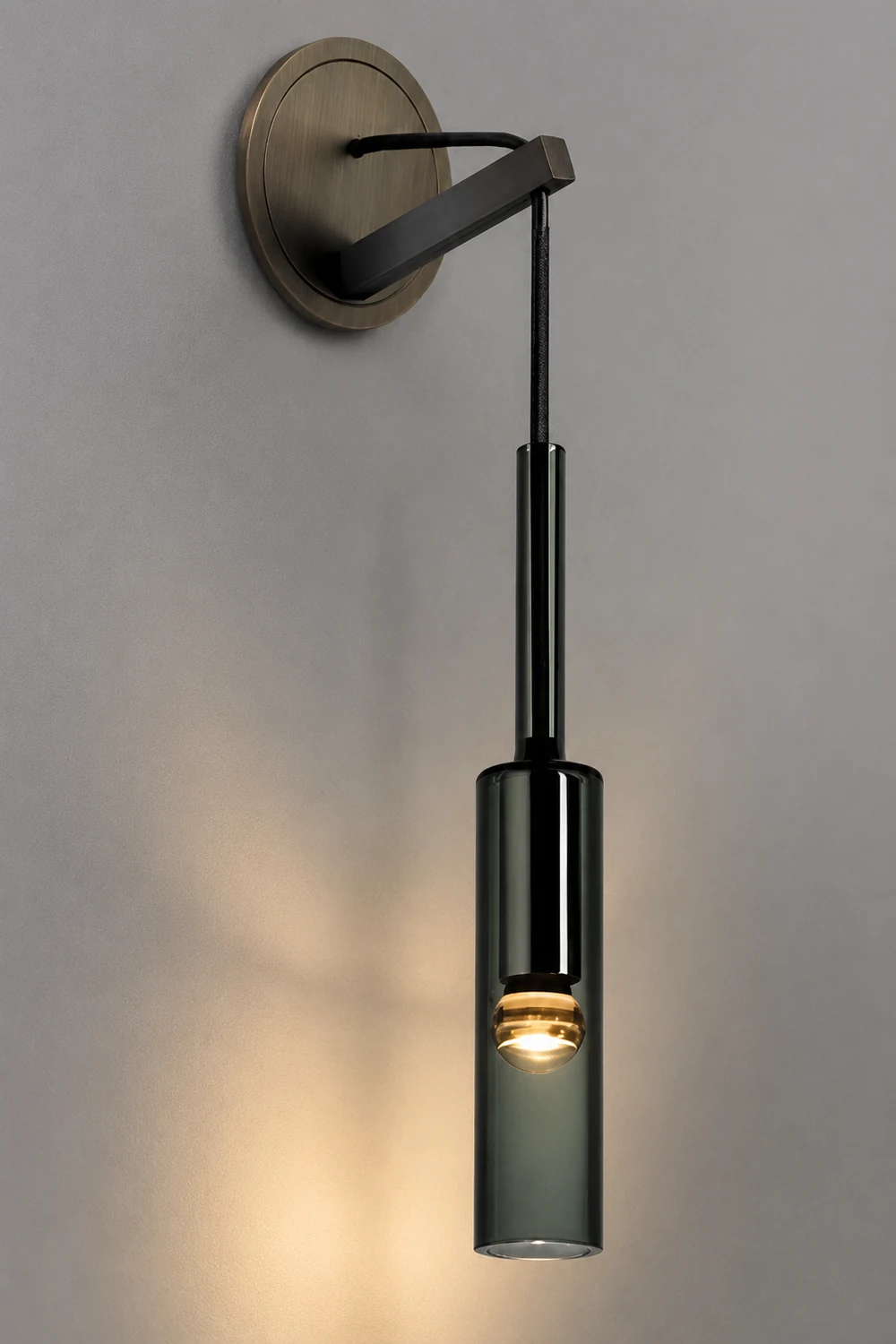 Nordic Creative Wine Bottle Wall Lamp For Living Room - Lumpaz