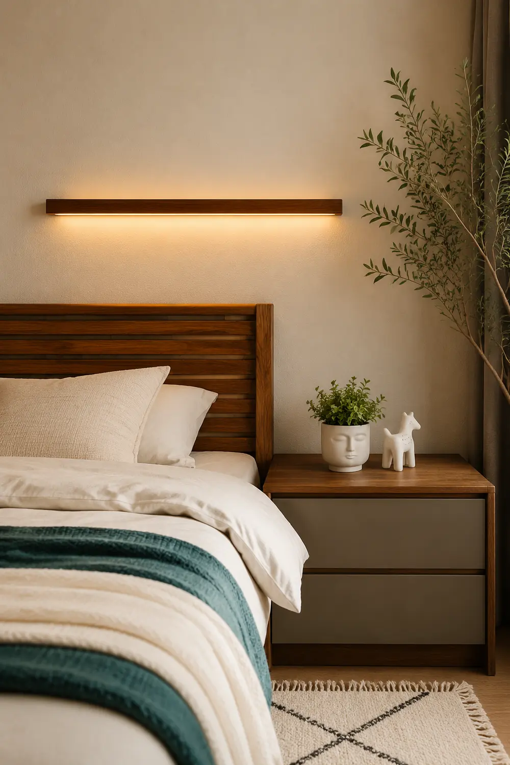Ozawa Wandleuchte Dimmbar, L60/80/100/120CM - Lumpaz