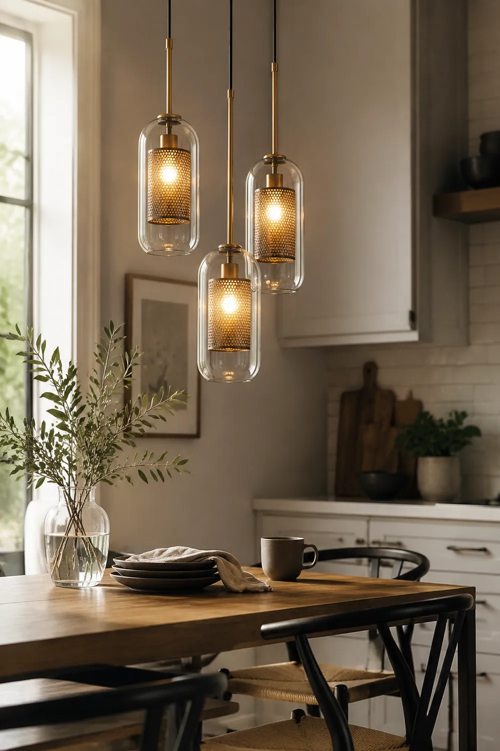 Modern Decor Chiswick Glass Pendant Light - Lumpaz