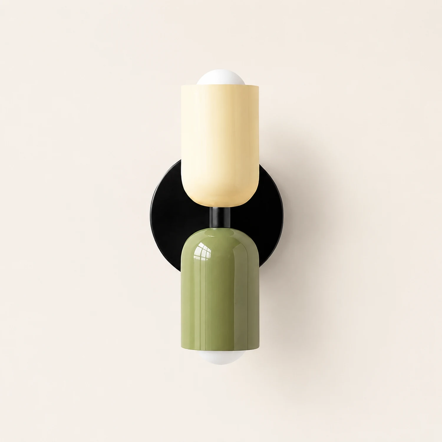 Modern Short Double Head Wall Light - Lumpaz