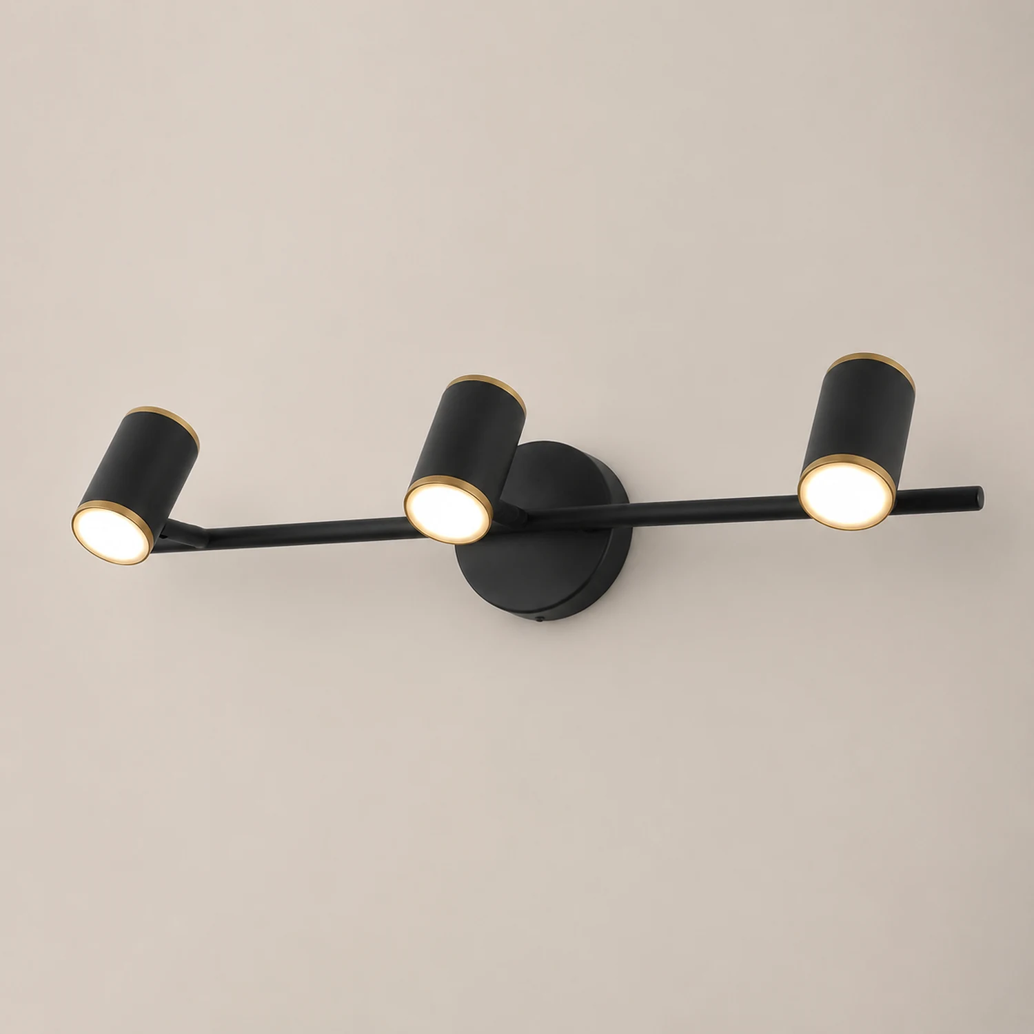Cooley Spiegelfront Waschtisch-Wandleuchte, L32/54/76CM - Lumpaz